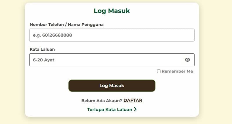 Terms & conditions protect users account
