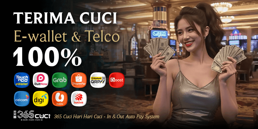 Terima Cuci E-wallet and Telco 100% Guarantee