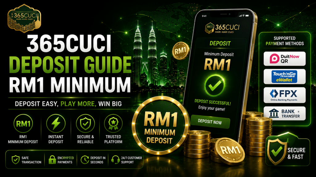 How to Make Deposit at 365Cuci